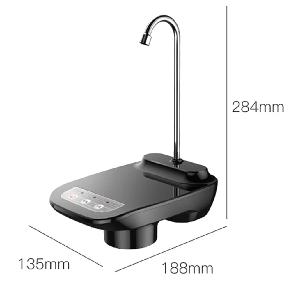 Electric Water Gallon Pump Automatic Water Bottle Dispenser Rechargeable Water Pump Dispenser With Stand