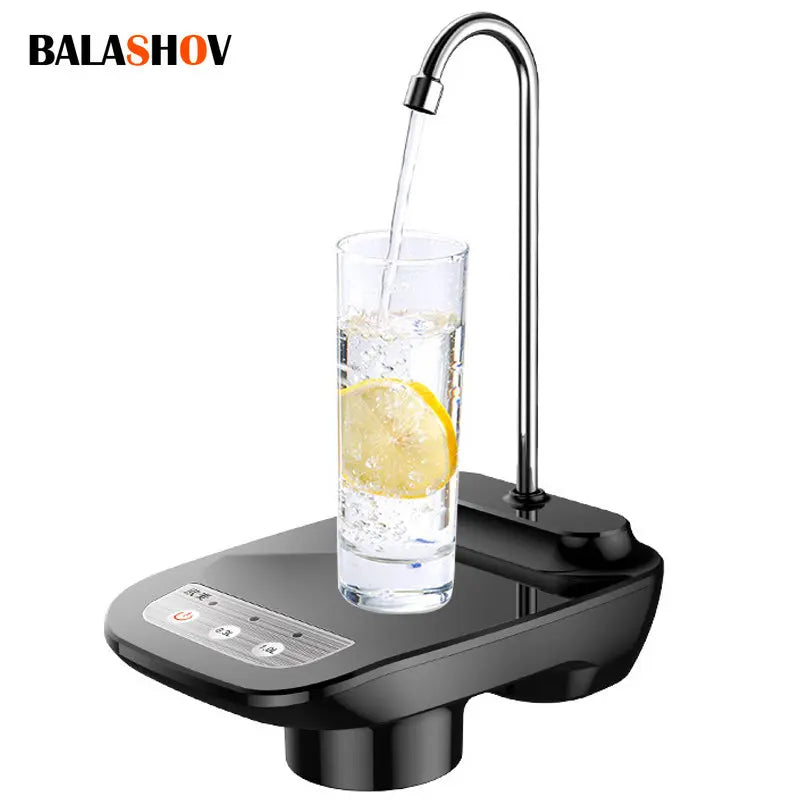 Electric Water Gallon Pump Automatic Water Bottle Dispenser Rechargeable Water Pump Dispenser With Stand