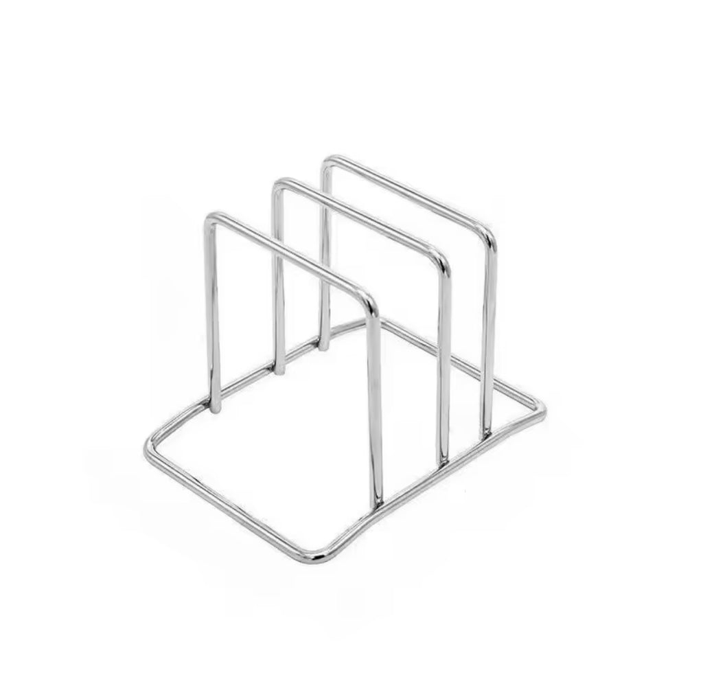 Stainless Steel Household Pot Lid Rack, Cutting Board Rack, Kitchen Cutting Board Storage Rack, Countertop Vegetable Board Rack